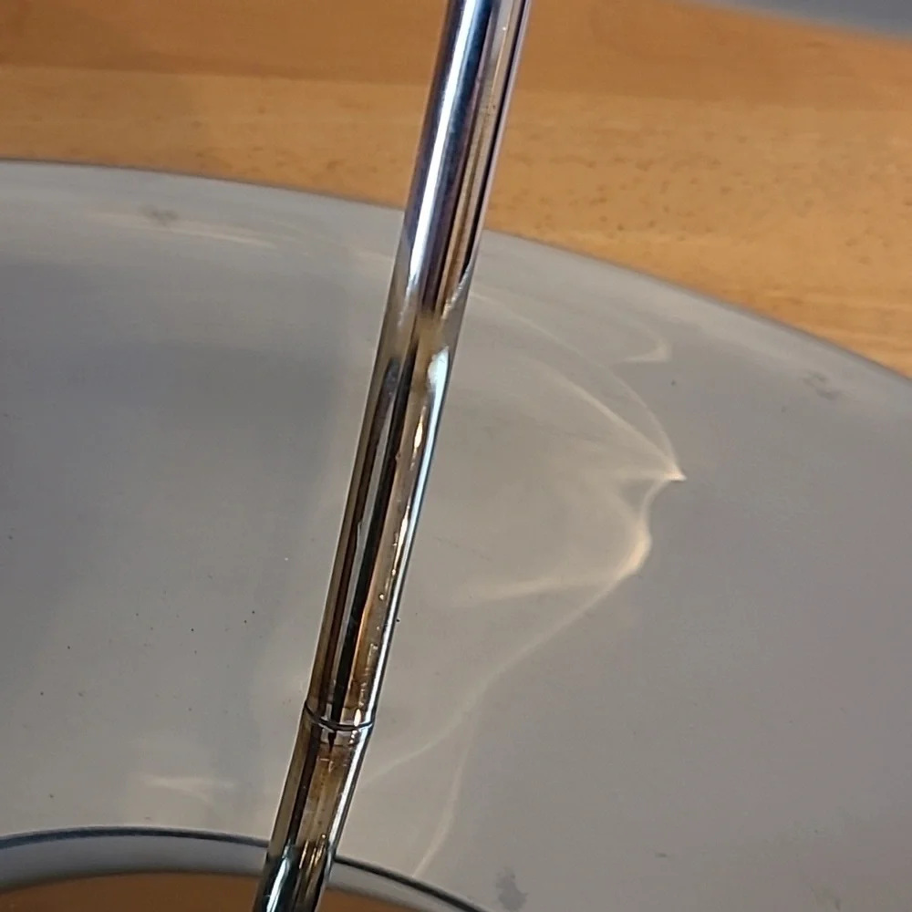 KROMEX Vintage MCM Two Tiered Chromeware Tidbit Petit Fours Serving Tray - Picture 8 of 16